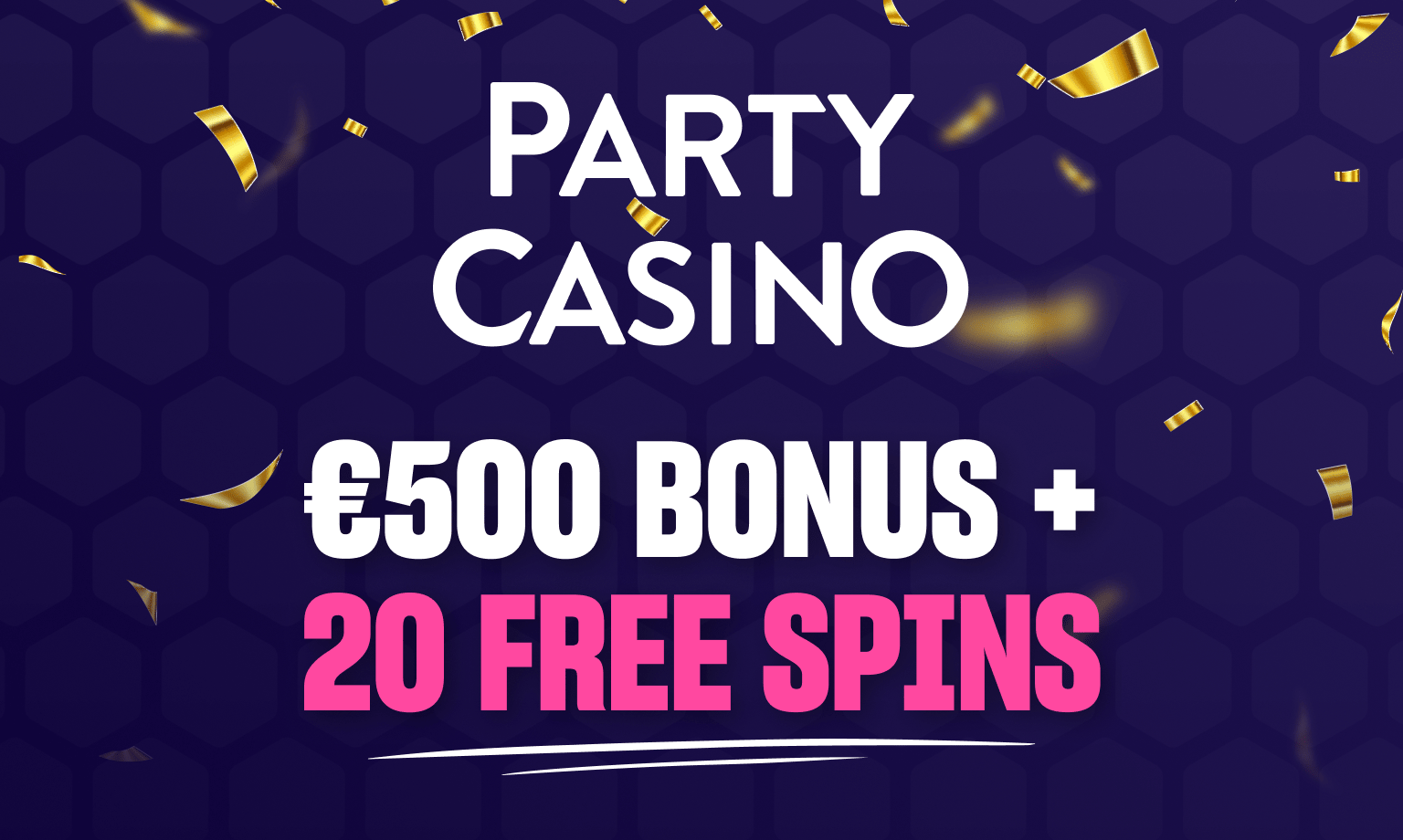 party casino welcome bonus