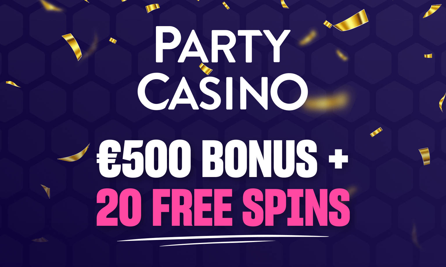 party casino welcome bonus