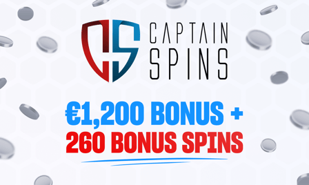 captain spins casino bonus