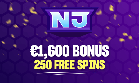 nj â¬1,600 bonus + 250 free spins
