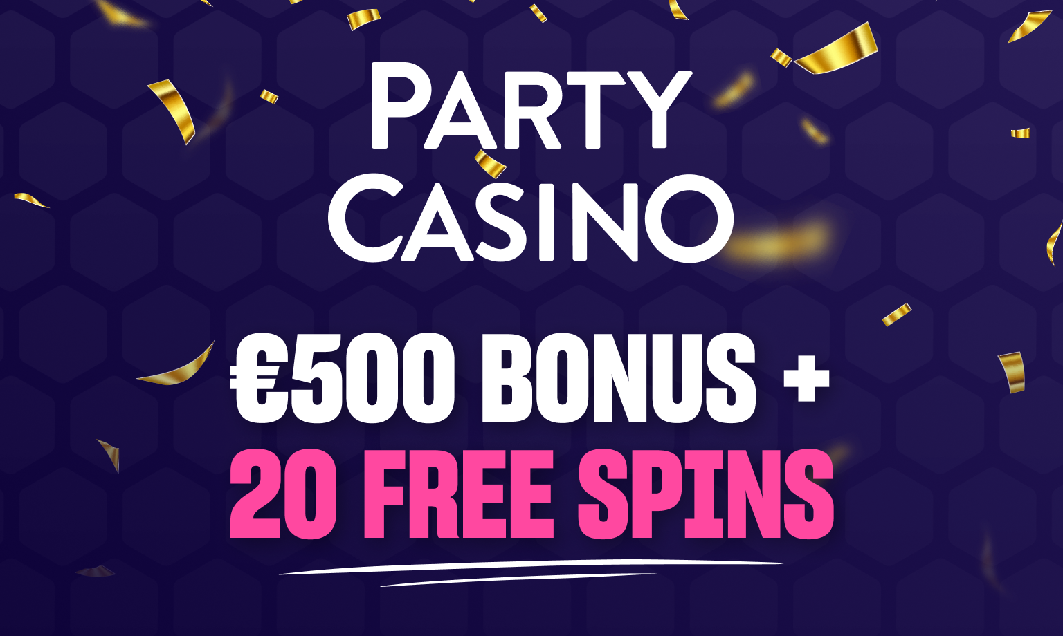 party casino welcome bonus